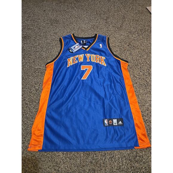 Adidas NY Knicks #7 Carmelo Anthony Authentic Basketball...